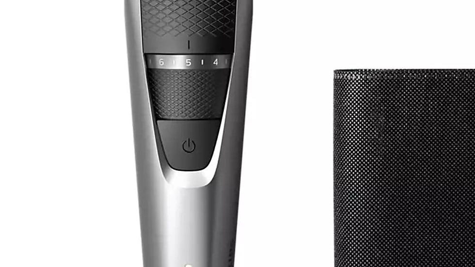 Thumbnail: Philips Series 3000 Beard Trimmer, 60Min Run Time, Pouch, Grey