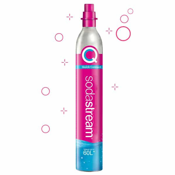 SodaStream Quick Connect 60L Cylinder for Water Carbonator