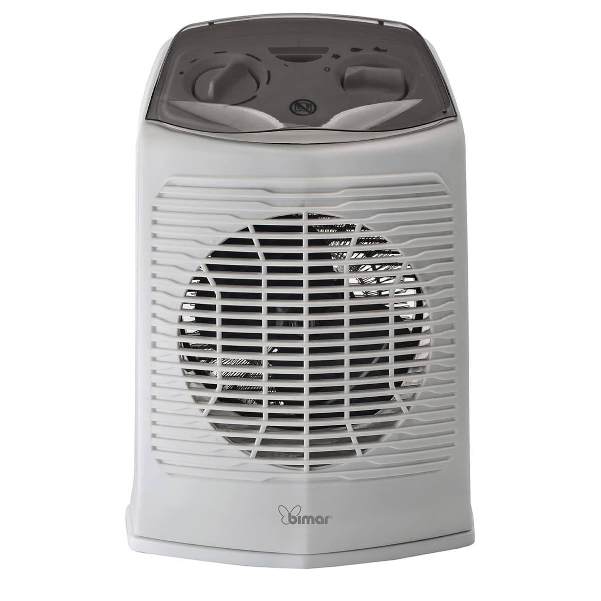 Bimar Fan Heater, Variable Settings, Anti-Overturning Safety Device