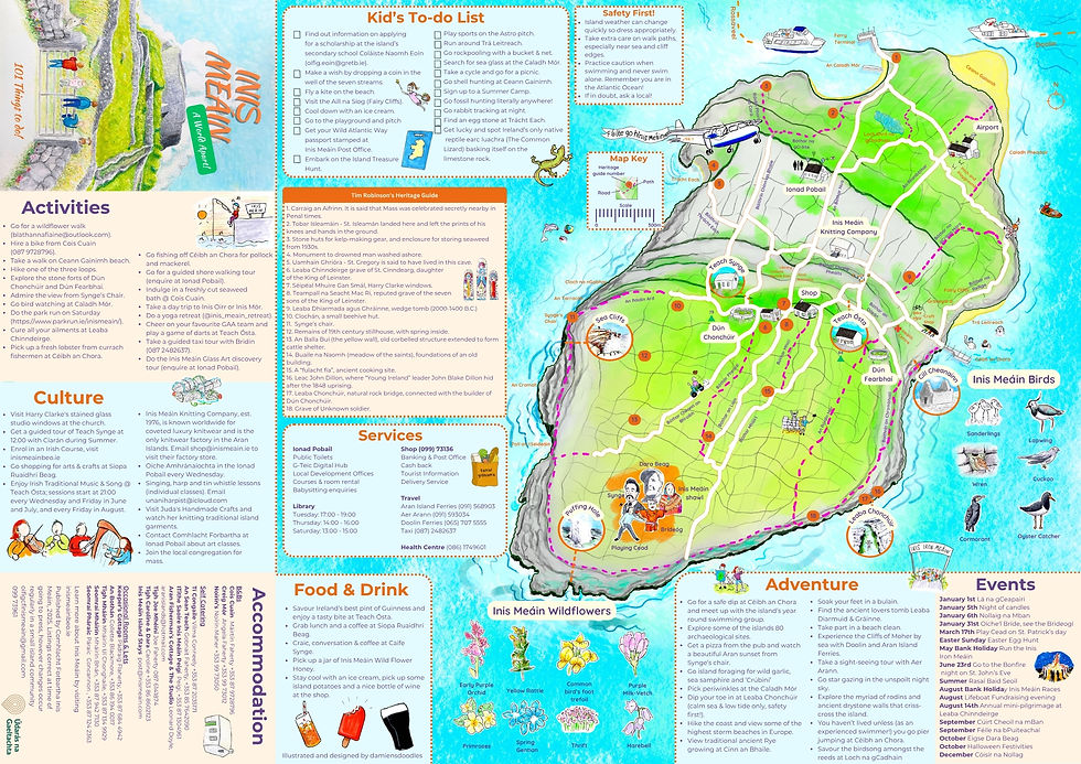 Map of Inis Meáin