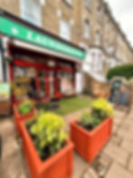 self-service launderette