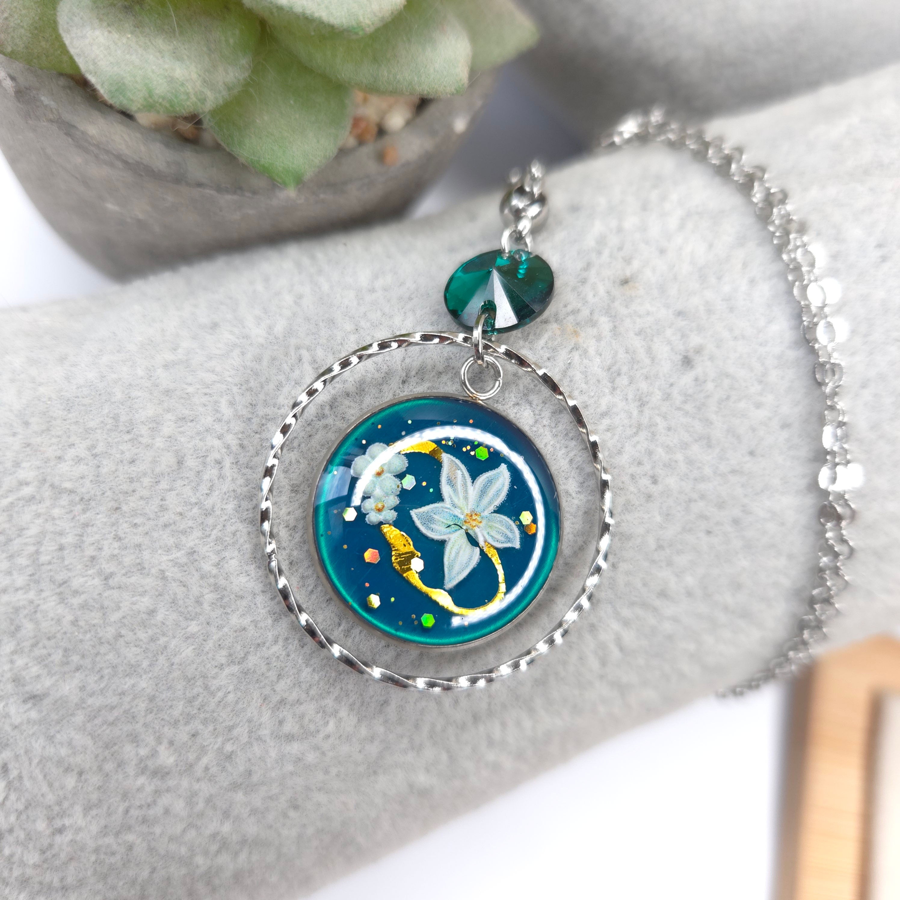 Hope - Collier Goutte de resine  
