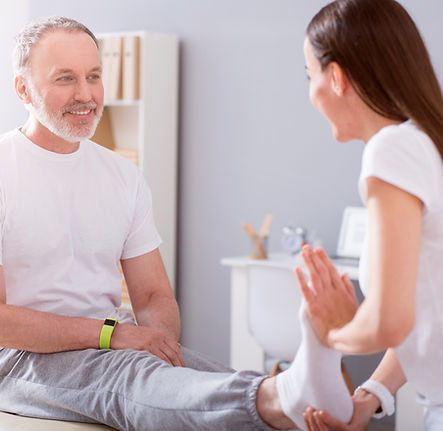 session de physiothérapie