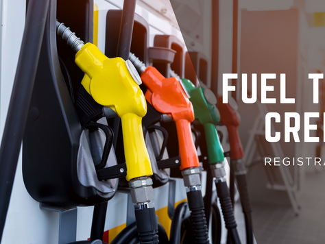 Setting Up Fuel Tax Credit