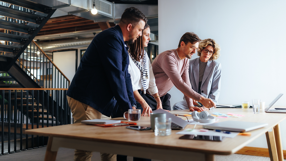 Startup founder tracking receipts and expenses before launching in Australia