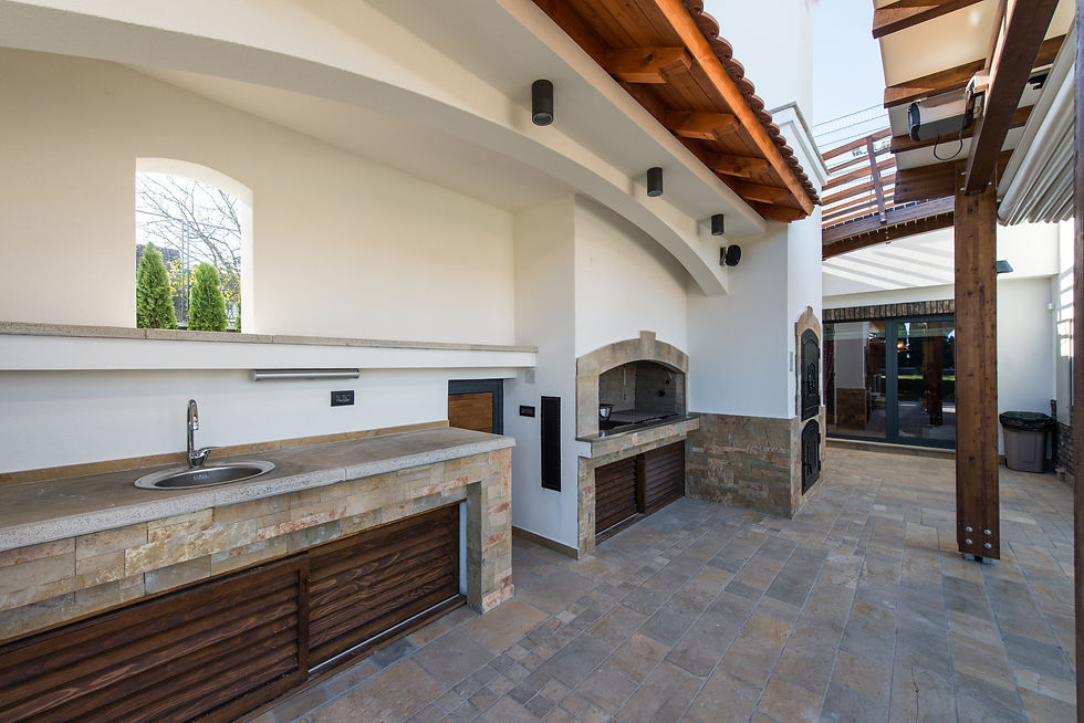 photo of outdoor kitchen design Queensland