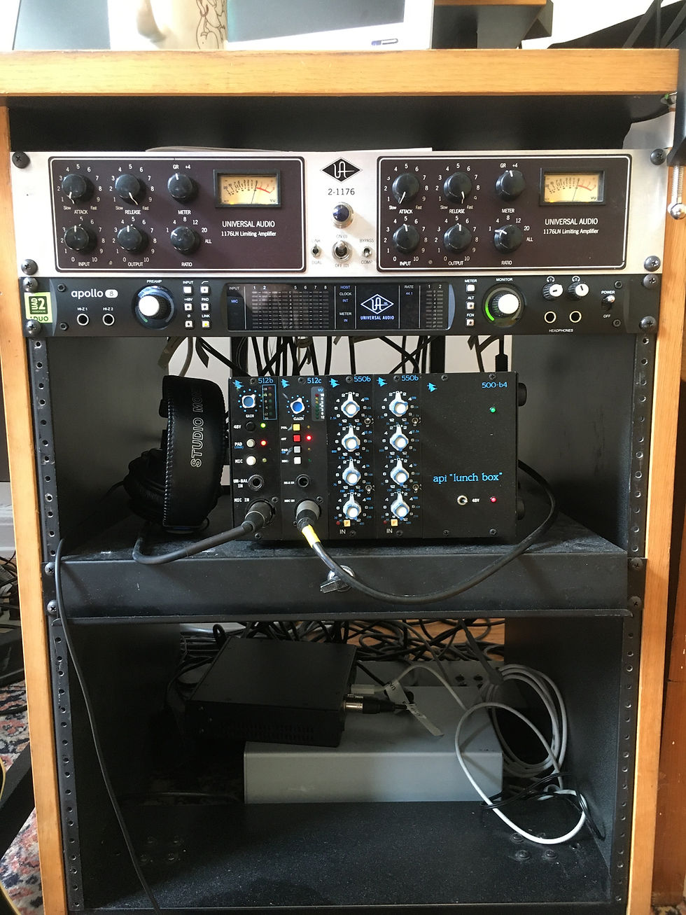 7 UAD Apollo 8 and API Lunchbox