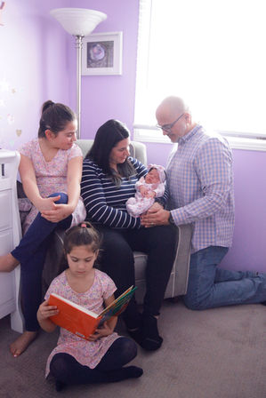 Niagara Region newborn photography at home