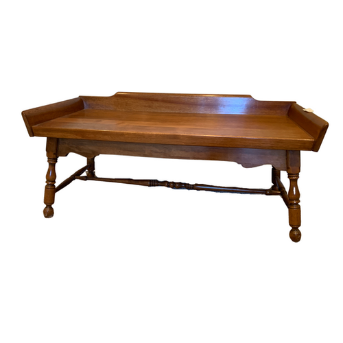 Ethan Allen Maple Coffee Table estatesales