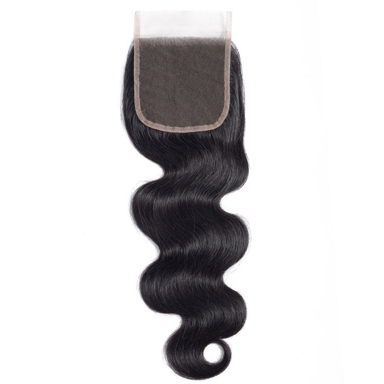 Thumbnail: 12A 3 Bundles Body Wave with 4x4 HD Lace Closure Brazilian Virgin Hair