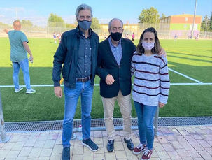 La RFFM acompaña a los primeros equipos femeninos de Fútbolellas y Colmenar Viejo en Torrejón de Ardoz