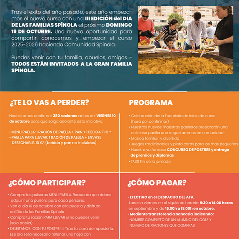III Edición del Día de las Familias Spínola
