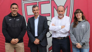 Reunión de la RFFM con la Asociación de Jugadores y Jugadoras de Fútbol Sala para conocer los proyectos anteriores con FEMAFUSA