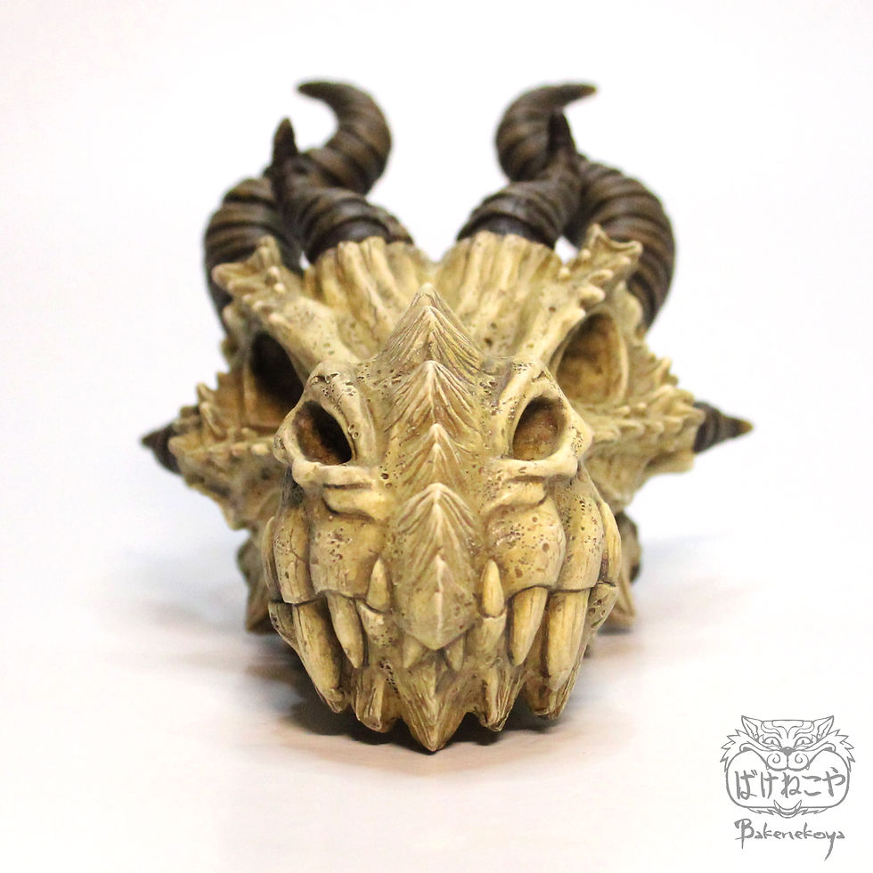 Thumbnail: Dragon Skull Stylus holder Sculpture