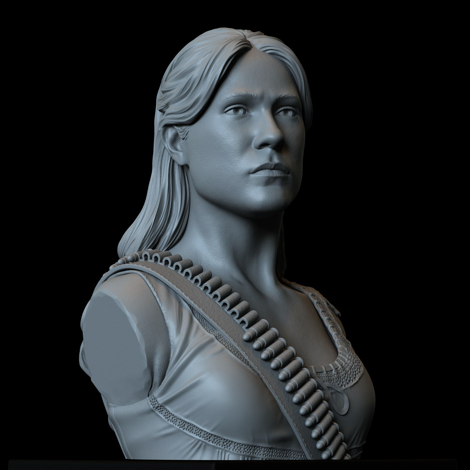 dolores abernathy, Evan Rachel Wood, westworld, hbo, sculpture, bust, 3d printing