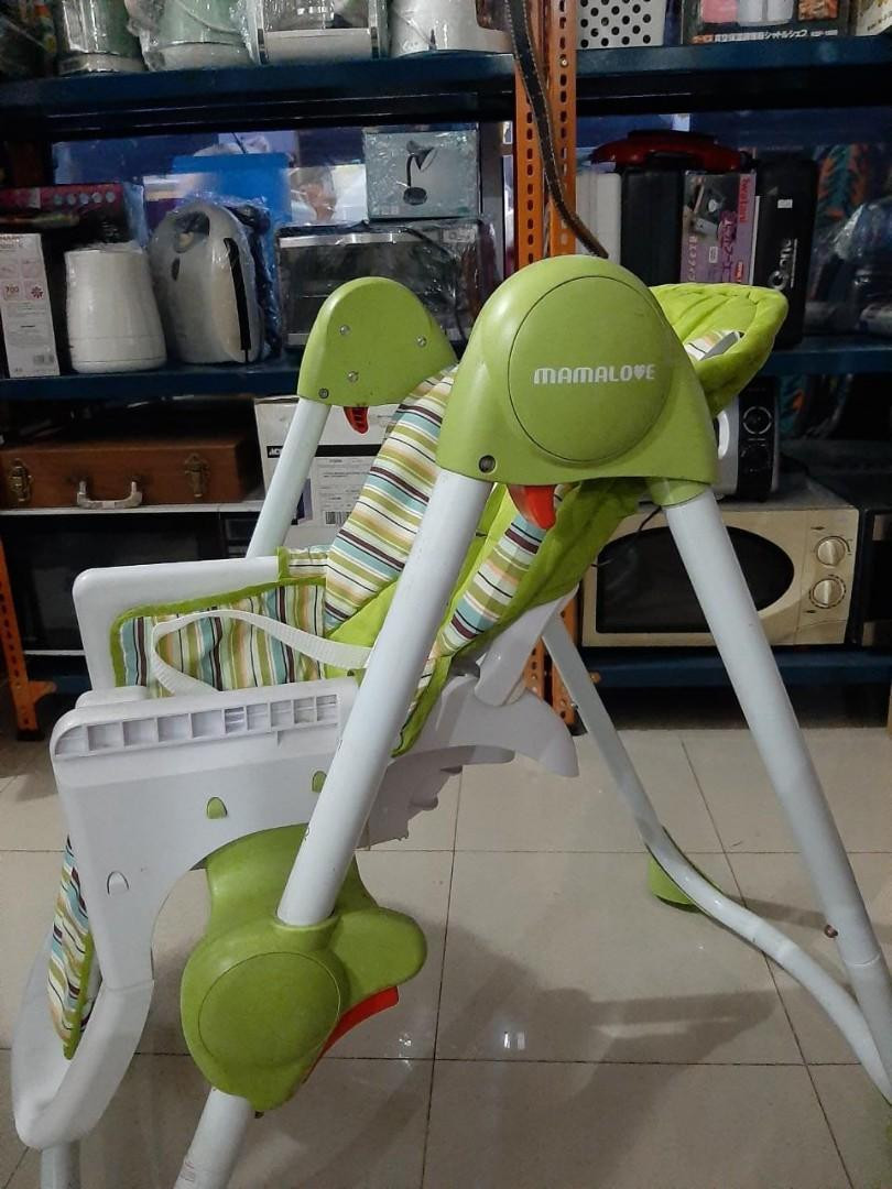 Thumbnail: MAMALOVE Baby High chair/ kursi makan bayi *9F2