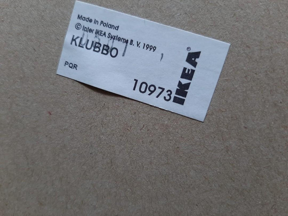 Thumbnail: Coffee Table IKEA KLUBBO (97cm x 60cm,T:28cm)