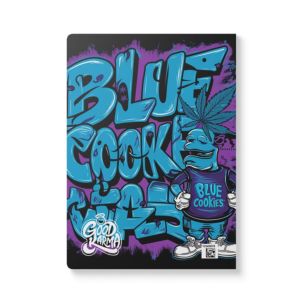 Thumbnail: Blue Cookies Softcover Journal