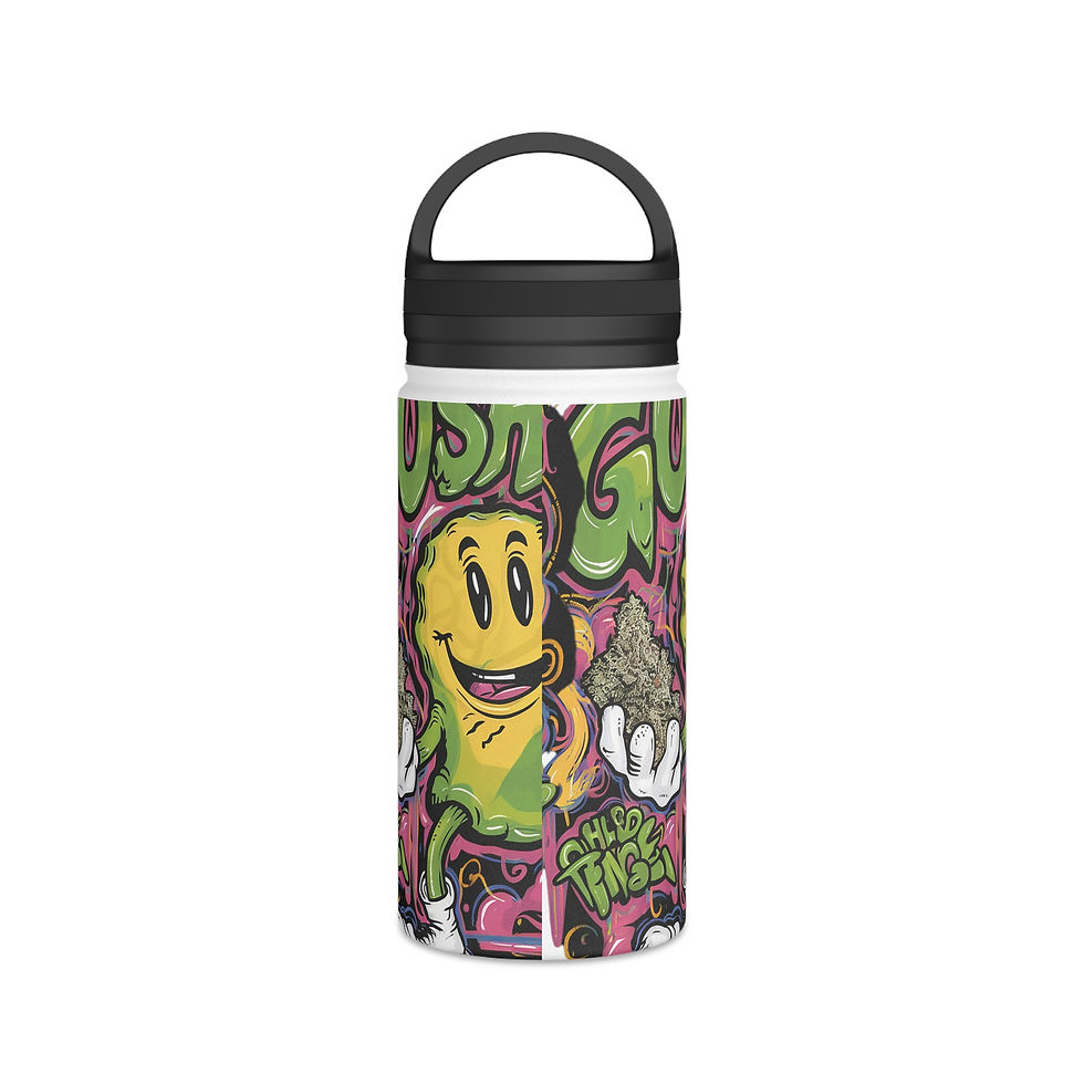 Thumbnail: Gushers Weed Stainless Steel Water Bottle