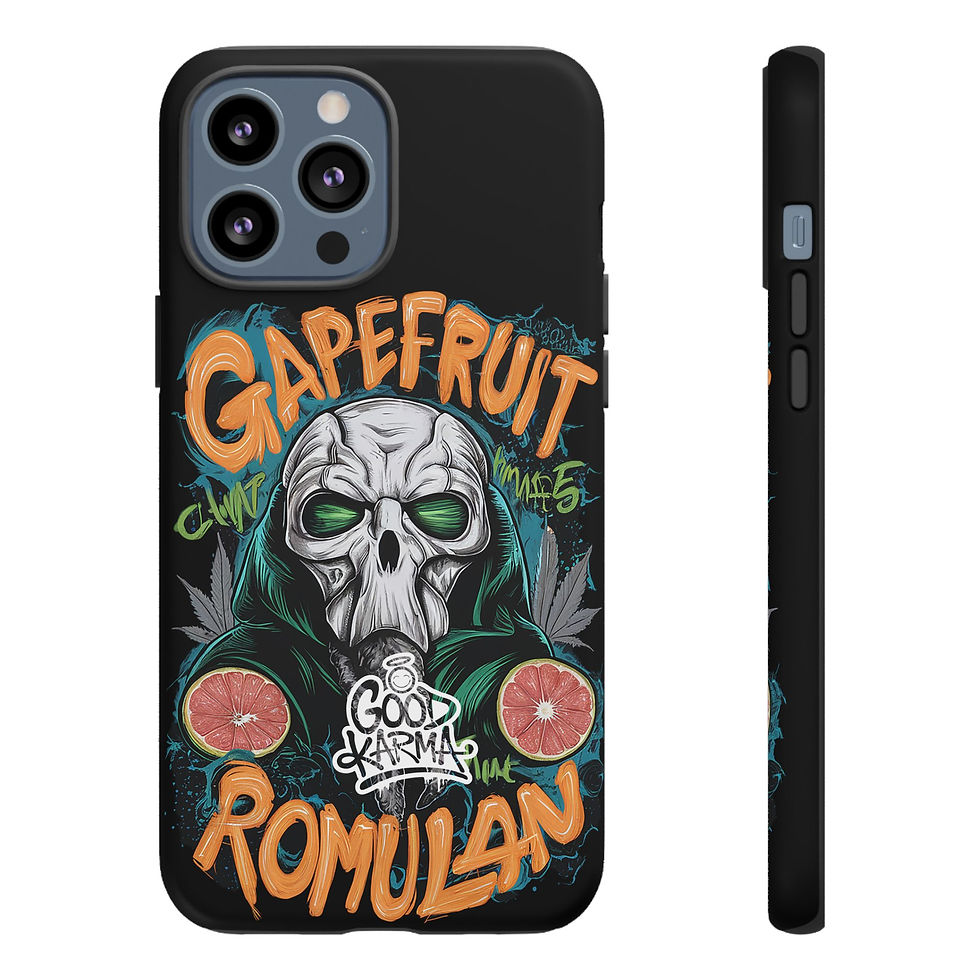 Thumbnail: Grapefruit Romulan Strain Phone Case