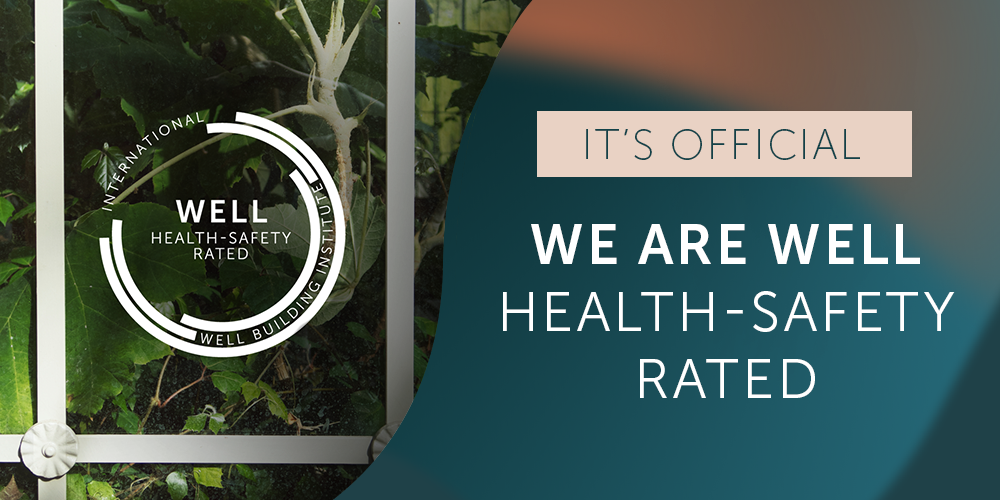 IT'S OFFICIAL! Bridge Commercial Real Estate Awarded WELL HealthSafety