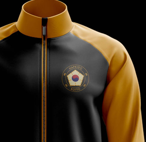 Detalhe agasalho - Hapkido Botto