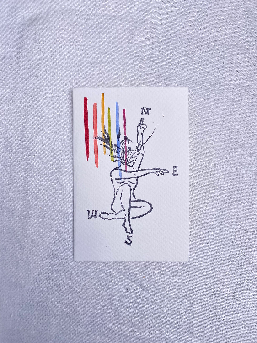 Thumbnail: Variety Pack of Painted Cards 