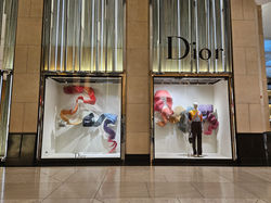 Christian Dior　ウィンドウディスプレイ