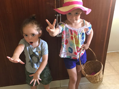 Seeing My Grandbabies Today