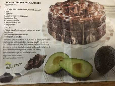 5 Star Chocolate Fudge Avocado Cake Recipe