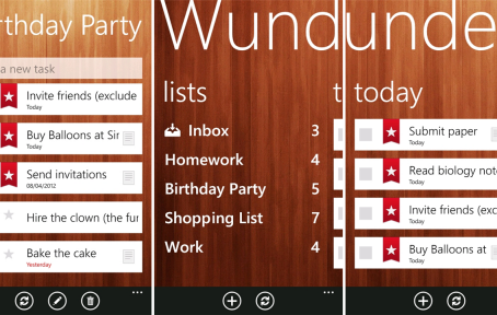 My Personal Organizer Winner: Wunderlist