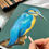 Thumbnail: Kingfisher original drawing 