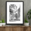 Thumbnail: St Michael Paternoster Royal fine art print, A4 and A3