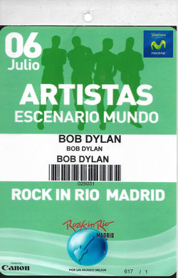 Bob Dylan handbill
