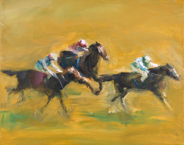 a  painting by Hannah Jo Burkhart