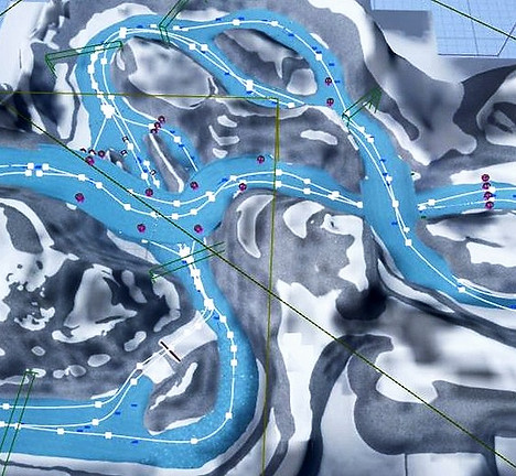 Final track design (North Pole)