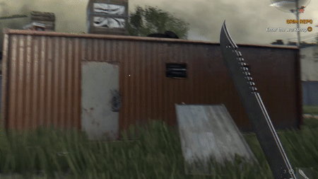 Medical supply toolbox on a shipping container POI with an affordance ramp