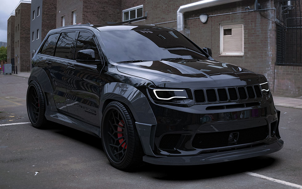 Thumbnail: Jeep Trackhawk Front Splitter
