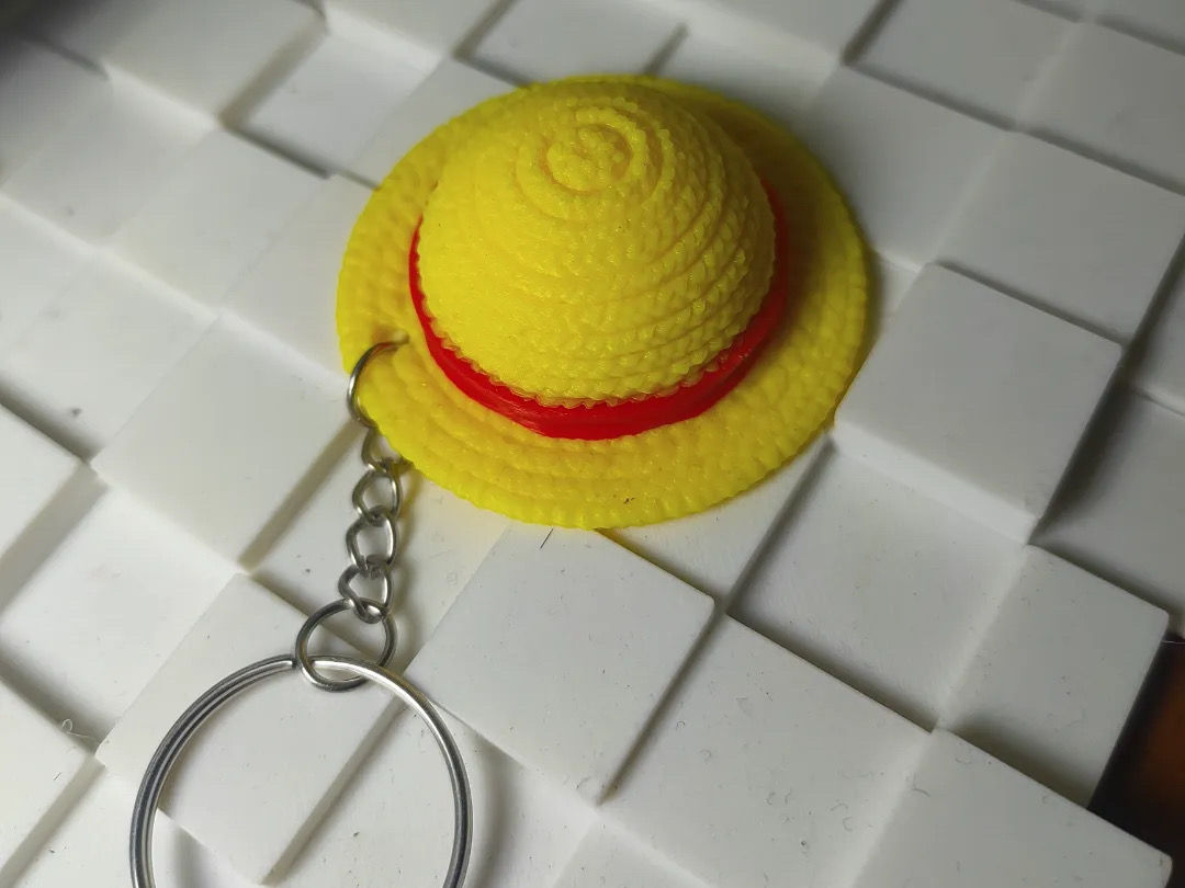 Chaveiro Chapéu Luffy One Piece