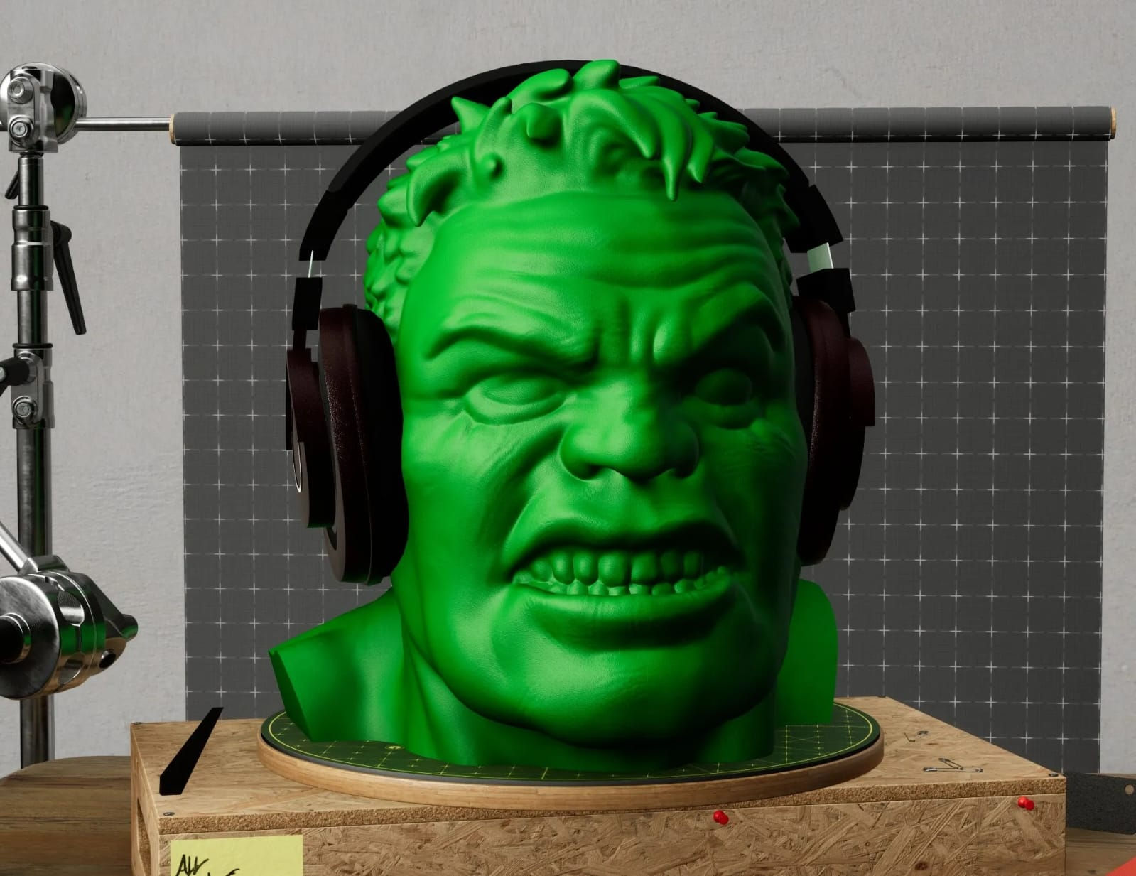 Suporte para Headset: The Hulk Stand Holder