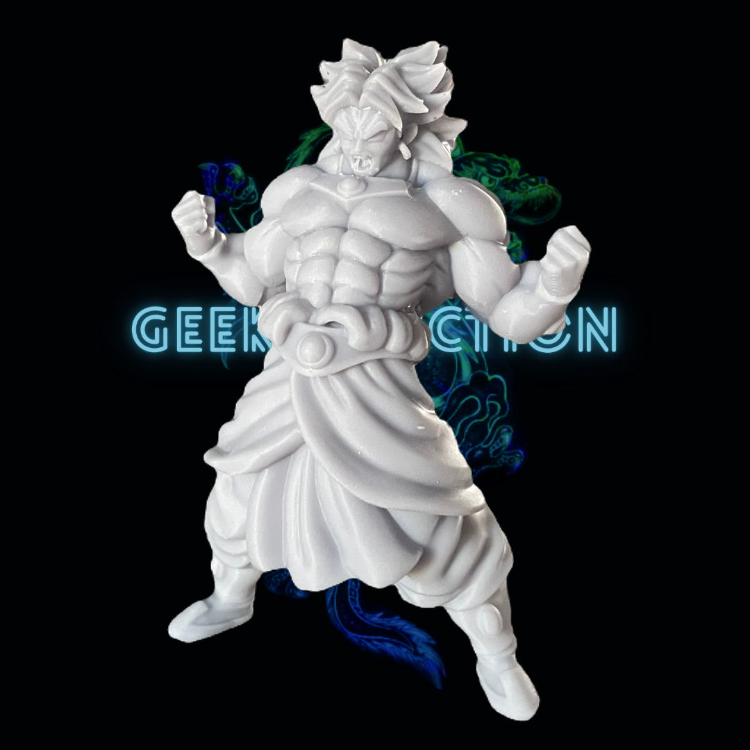 Action Figure - Dragon Ball Z - Broly - Pronto para pintar