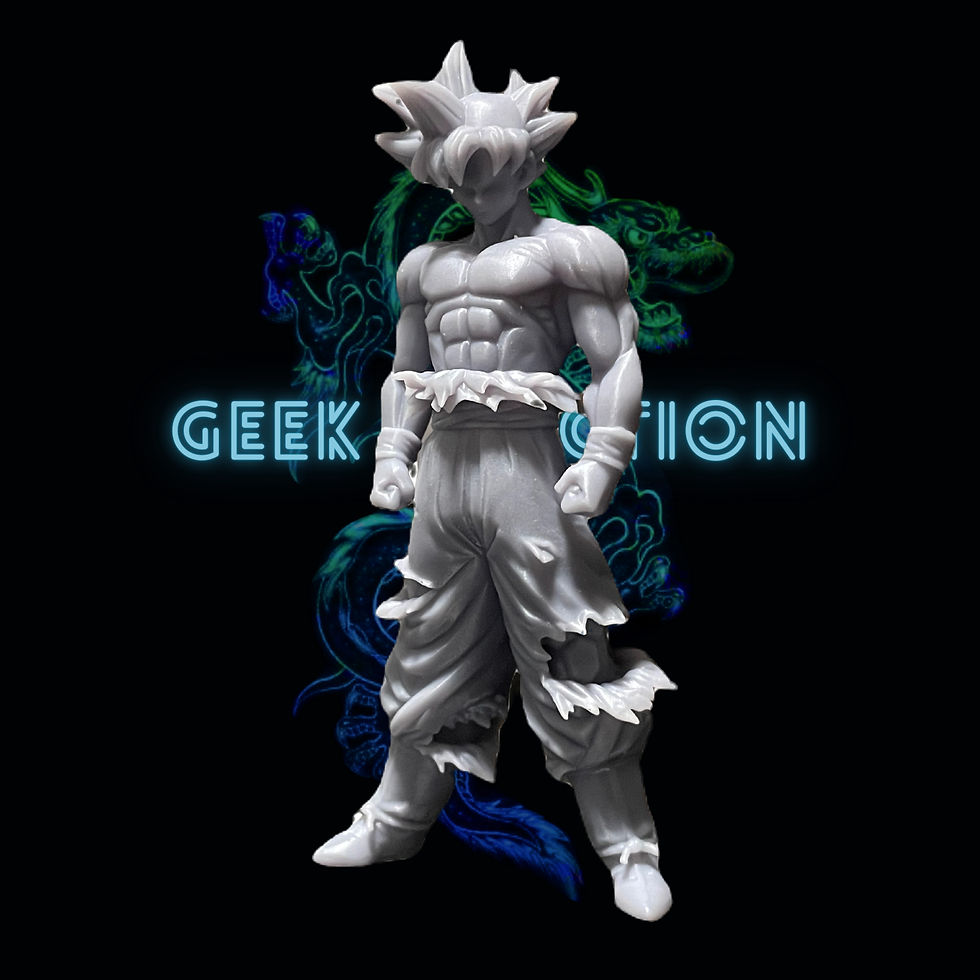 Action Figure - Goku Ultra Instinct - Pronto para pintar