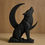 Miniatura: Estatueta de Lobo Rústico.