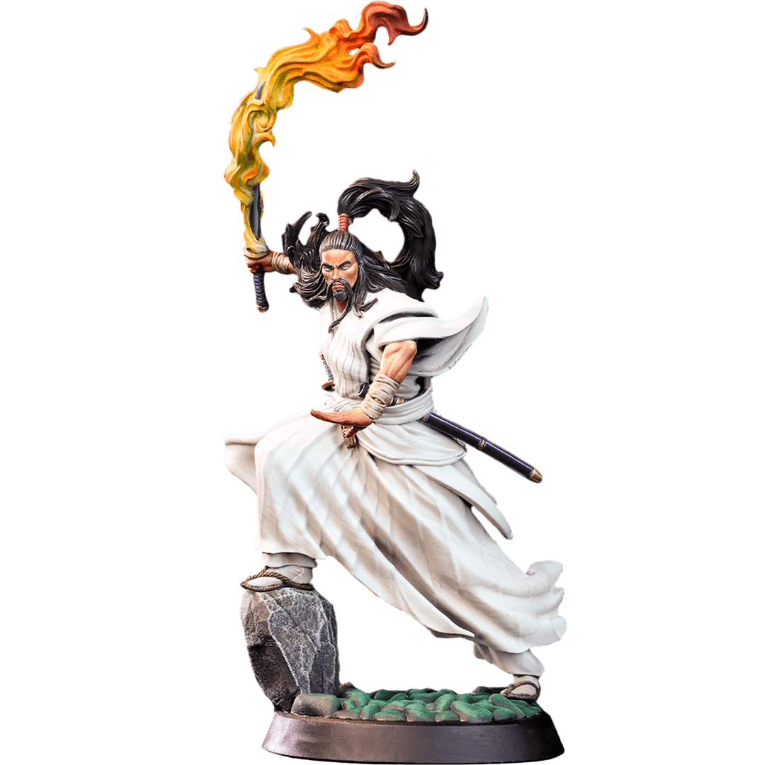 Action Figure - Legend Of The Five Rings - Iuchiban | Pronto para pintar