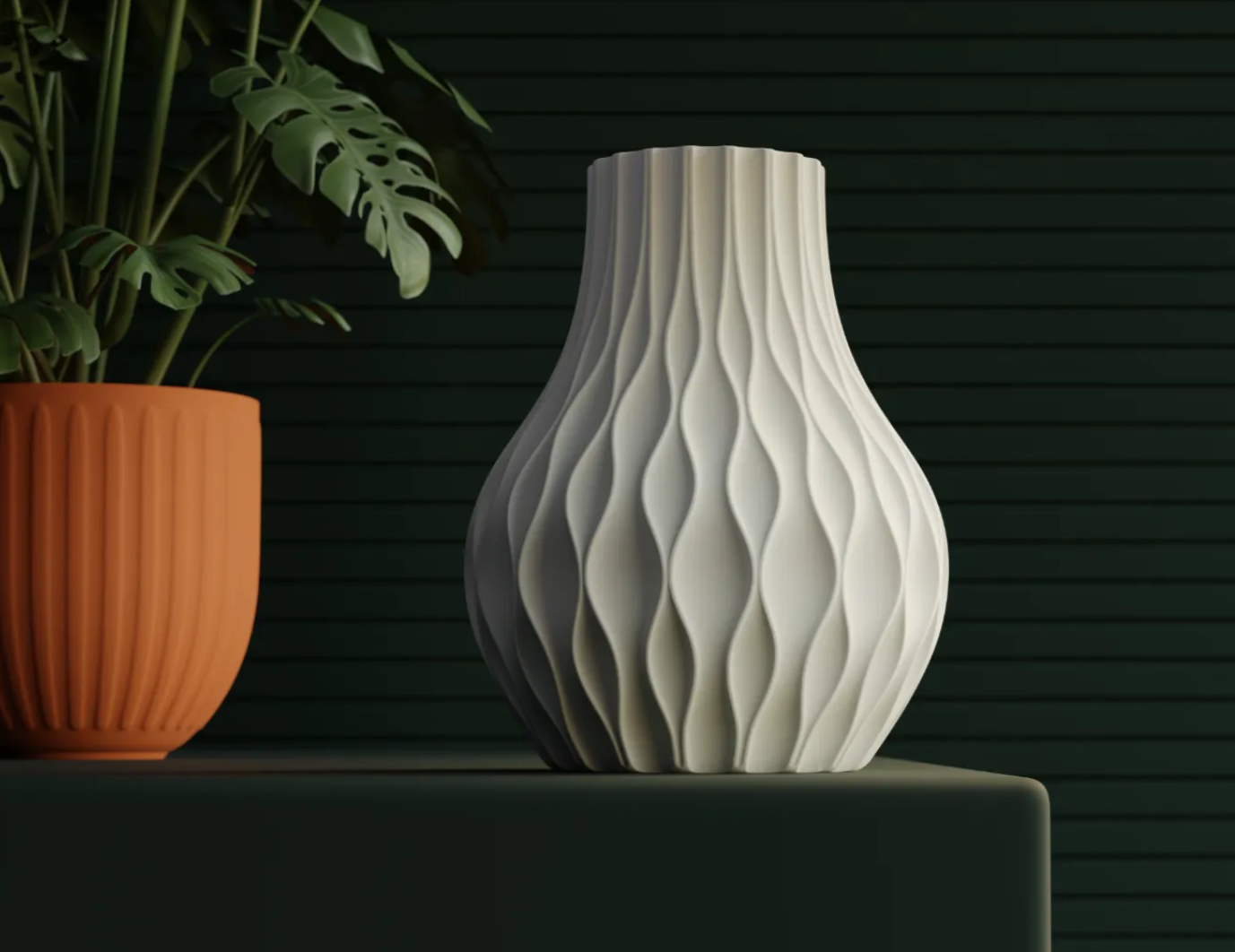 Vaso decorativo: Para flores artificiais