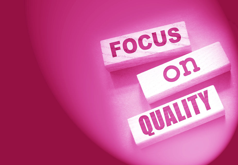 Focus On Quality