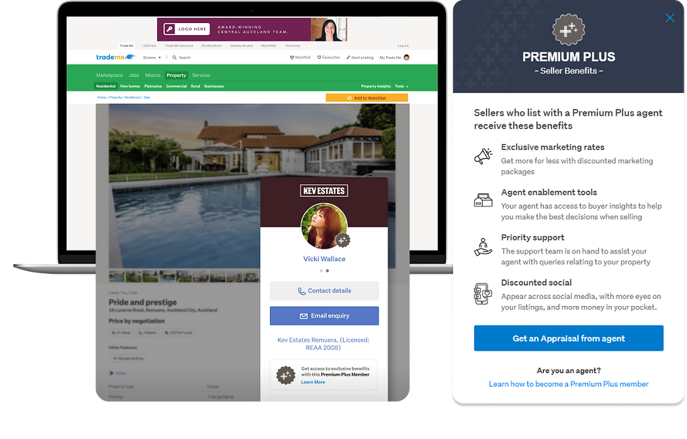 Better stand out with Plus badging