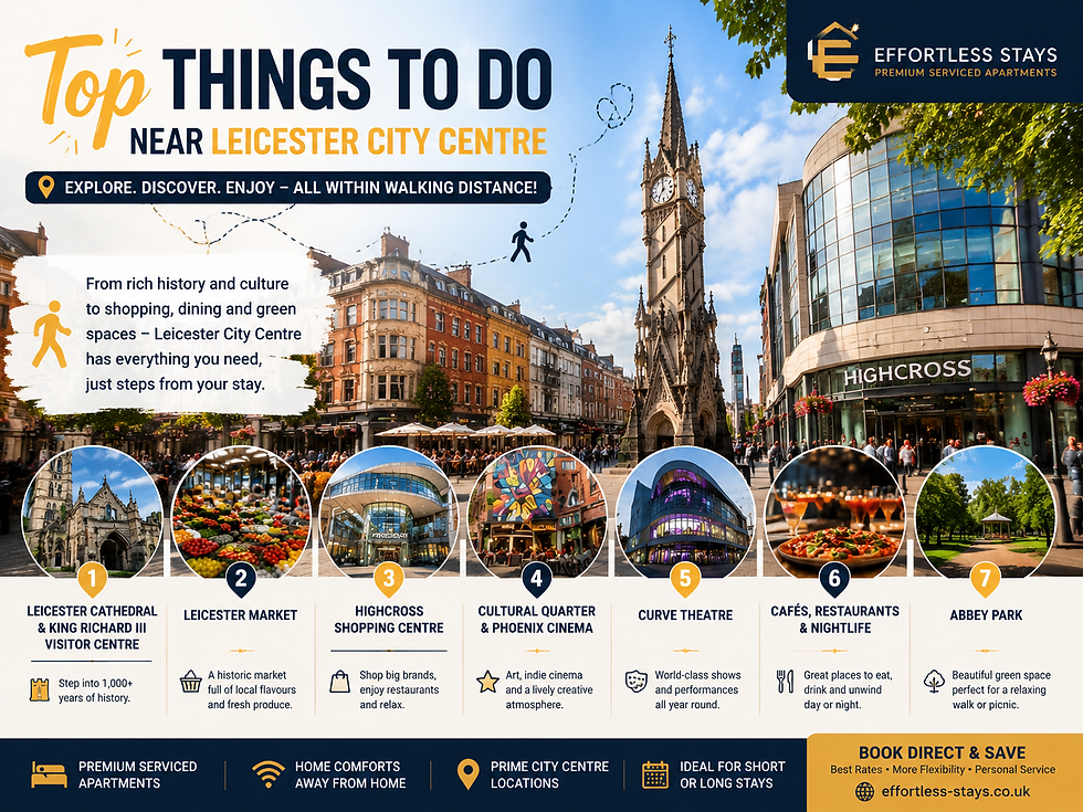Top Things to Do Near Leicester City Centre