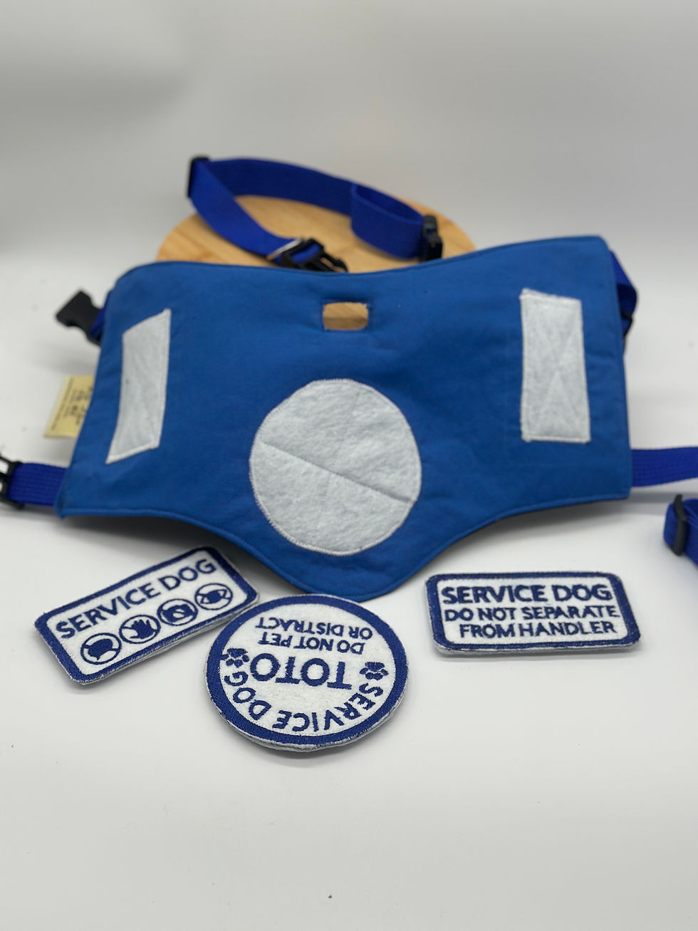 Thumbnail: Reversible Custom Service Dog Vest