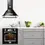 Thumbnail: Empire 60cm Cooker Hood (Black Silver) A 6315 Em Sil Eco